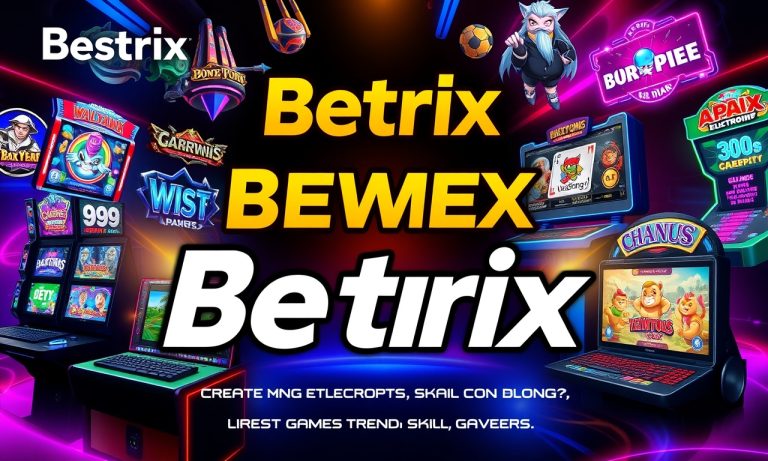 Betrix電子游戲：探索最新遊戲趨勢，挑戰你的技能！