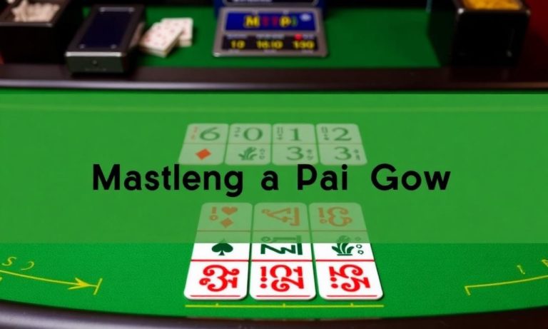 掌握Betone牌九遊戲的必備技巧