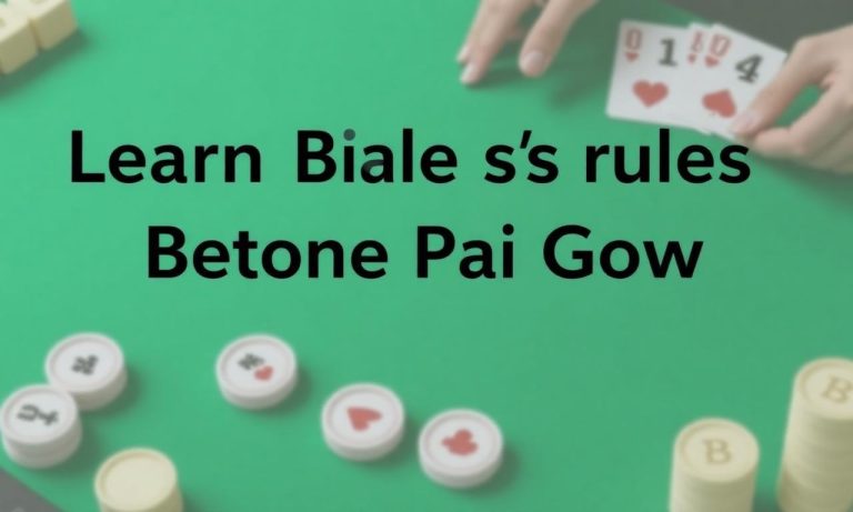 學習Betone牌九的基本規則與技巧